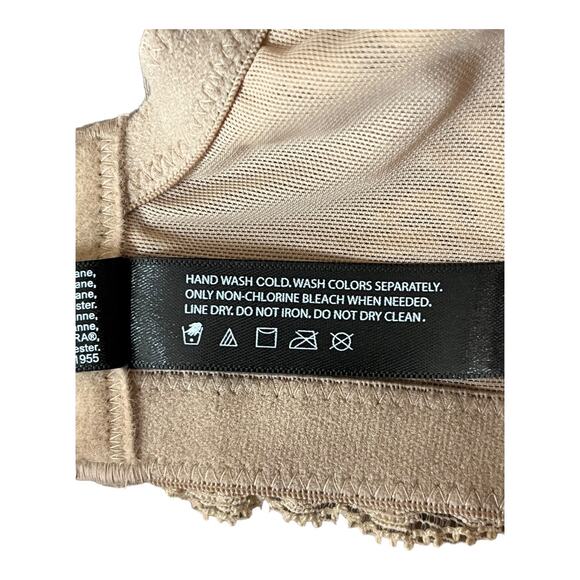 Natori bra 741299 Feathers full figure underwire tan size 30G - Picture 9 of 10